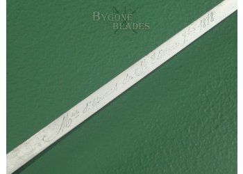 French M1874 Gras Rifle Bayonet. Matching Numbers. St Etienne 1878. #2206018 #12