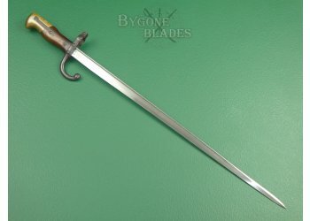 French M1874 Gras Rifle Bayonet. Matching Numbers. St Etienne 1878. #2206018 #6