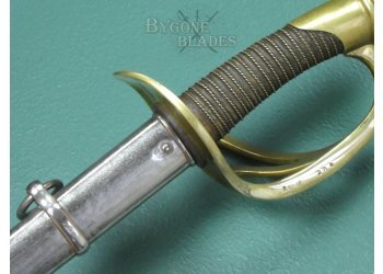 French M1882 Cavalry Troopers Sword. Chatellerault 1883. Matching Scabbard. #2410034 #11