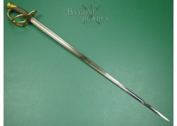 French M1882 Cavalry Troopers Sword. Chatellerault 1883. Matching Scabbard. #2410034 #3