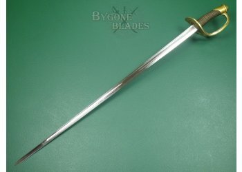 French M1882 Cavalry Troopers Sword. Chatellerault 1883. Matching Scabbard. #2410034 #4