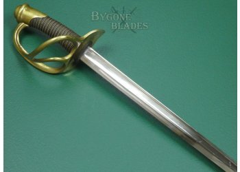 French M1882 Cavalry Troopers Sword. Chatellerault 1883. Matching Scabbard. #2410034 #5