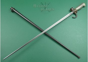 French M1886 First Pattern Lebel Epee Bayonet. Matching Serial Numbers ...