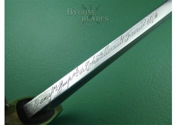 French Model 1829 Mounted Artillery Troopers Sabre. Crimean War. Chatellerault 1854 #12