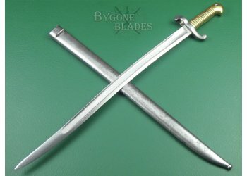 French Yataghan sword bayonet Model 1842