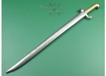 French Model 1842 Yataghan Sword Bayonet. Chatelleault 1848 #4