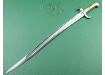 French Model 1842 Yataghan Sword Bayonet. Chatelleault 1848 #6