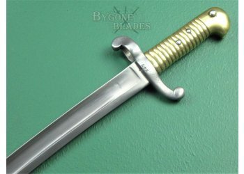 French Model 1842 Yataghan Sword Bayonet. Chatelleault 1848 #8