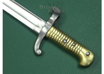 French Model 1842 Yataghan Sword Bayonet. Chatellerault 1854. #2407030 #10