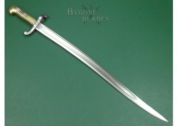 French Model 1842 Yataghan Sword Bayonet. Chatellerault 1856. #2603009 #5