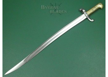 French Model 1842 Yataghan Sword Bayonet. Chatellerault 1856. #2603009 #6