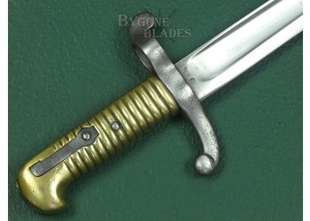 French Model 1842 Yataghan Sword Bayonet. Chatellerault 1856. #2603009 #7