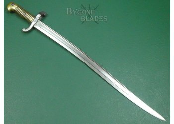 French Model 1842 Yataghan Sword Bayonet. Chatellerault 1862. #2603008 #5