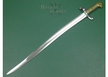 French Model 1842 Yataghan Sword Bayonet. Chatellerault 1862. #2603008 #6