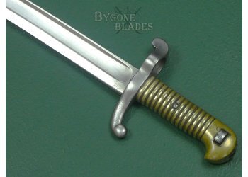 French Model 1842 Yataghan Sword Bayonet. Chatellerault 1862. #2603008 #8