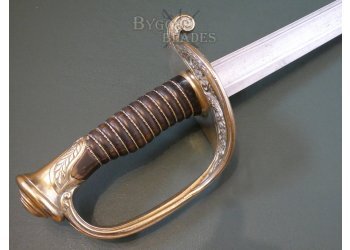 French Model 1845 Junior Army Officers Sword. Klingenthal 1845-1850 #8