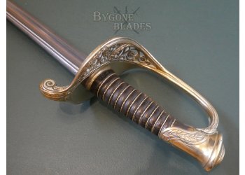 French Model 1845 Junior Army Officers Sword. Klingenthal 1845-1850 #10