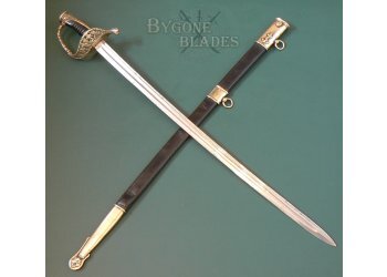 French Model 1854 Naval Officer&#039;s Sword #1