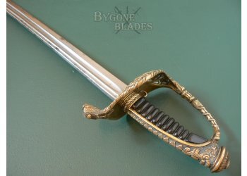 French Model 1854 Naval Officer&#039;s Sword #12