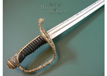 French Model 1854 Naval Officer&#039;s Sword #10