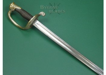 French Model 1855 Infantry Adjutants Sword. Matching Numbered Scabbard. #2410033 #7