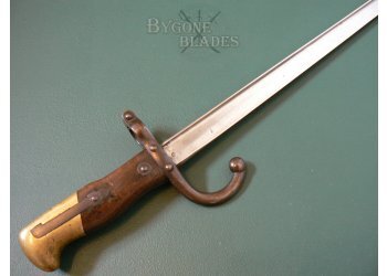 French Model 1874 Gras Bayonet. Matching Numbers and Frog #11