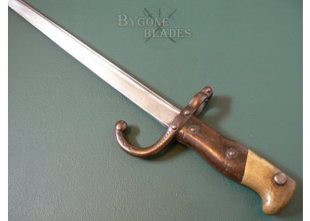 French Model 1874 Gras Bayonet. Matching Numbers and Frog #12