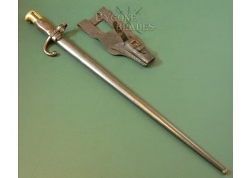 French Model 1874 Gras Bayonet. Matching Numbers and Frog #4