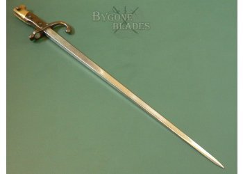 French Model 1874 Gras Bayonet. Matching Numbers and Frog #5