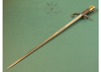 French Model 1874 Gras Bayonet. Matching Numbers and Frog #6