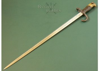 French Model 1874 Gras Bayonet. Matching Numbers and Frog #8