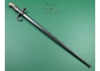 French Model 1874 Gras Infantry Rifle Bayonet. Chatellerault 1876 #3