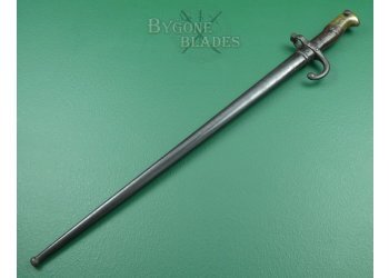 French Model 1874 Gras Infantry Rifle Bayonet. Chatellerault 1876 #4