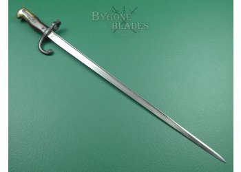 French Model 1874 Gras Infantry Rifle Bayonet. Chatellerault 1876 #5
