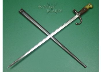 French Model 1874 Gras Rifle Bayonet. St Etienne 1876. #2101026 #2