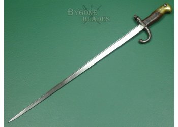 French Model 1874 Gras Rifle Bayonet. St Etienne 1876. #2101026 #6