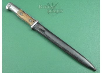 WW1 German saw back bayonet 