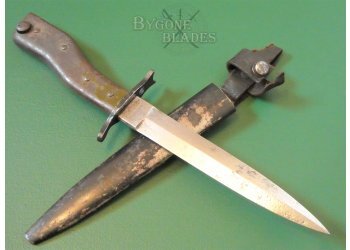 German WW1 Crank Handle Trench Knife