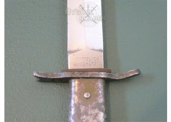German DEMAG Ersatz Bayonet Trench knife. WW1 EB1 #9