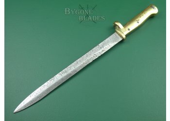 German Ersatz Bayonet EB21. Rare WW1 Brass Hilt Bayonet. #2101030 #6