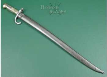 German Issued French M1866 Chassepot Bayonet. Franco-Prussian War Seizure. #2111010 #3