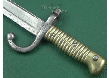 German Issued French M1866 Chassepot Bayonet. Franco-Prussian War Seizure. #2111010 #10