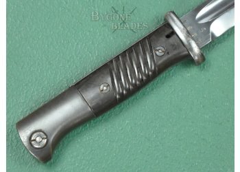 German K98 Bayonet. Heller 1938. Matching Scabbard. #2410016 #7