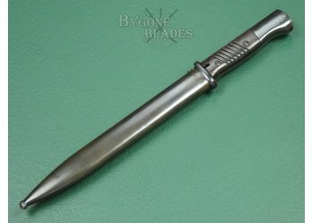 German K98 Bayonet. MUNDLOS 1938. Matching Scabbard. #2410015 #4