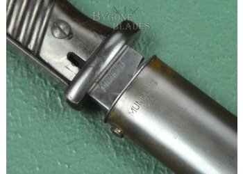 German K98 Bayonet. MUNDLOS 1938. Matching Scabbard. #2410015 #9