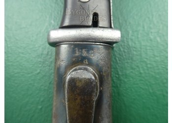 German K98 Bayonet. Mundlos 1940. Matching Scabbard #13