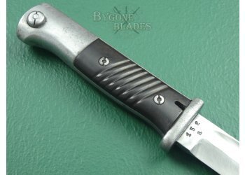 German K98 Bayonet. Mundlos 1940. Matching Scabbard #7