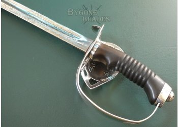 German KD1889 Cavalry Sword. Regimentally Marked Kavalerie Degen 1889 #8