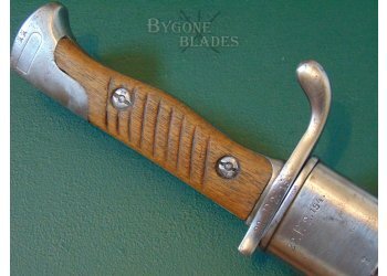 German Kingdom Of Saxony First pattern S98/05 Sawback Bayonet 1907 #5
