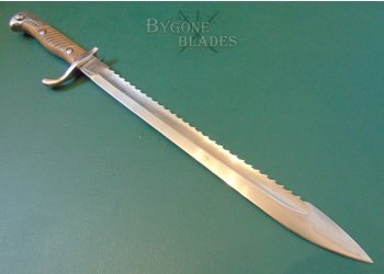 German Kingdom Of Saxony First pattern S98/05 Sawback Bayonet 1907 #6